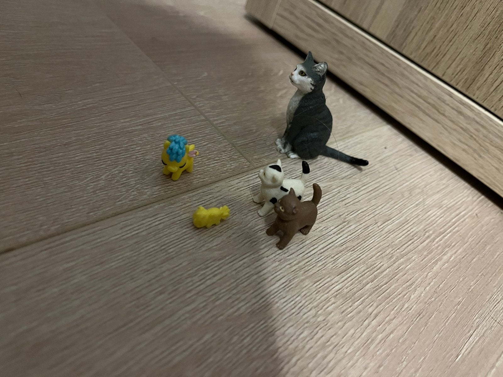 Leuke verzameling kattenbeeldjes en kleine figuurtjes, Verzamelen, Ophalen, Zo goed als nieuw