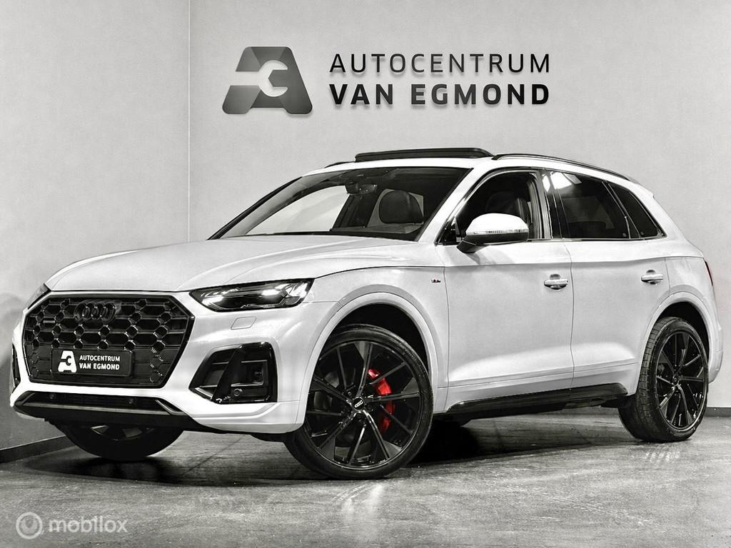 Audi Q5 50 TFSIe Competition 2X S-LINE | PANO | B&O | ACC, Automaat, Gebruikt, 4 cilinders, Wit