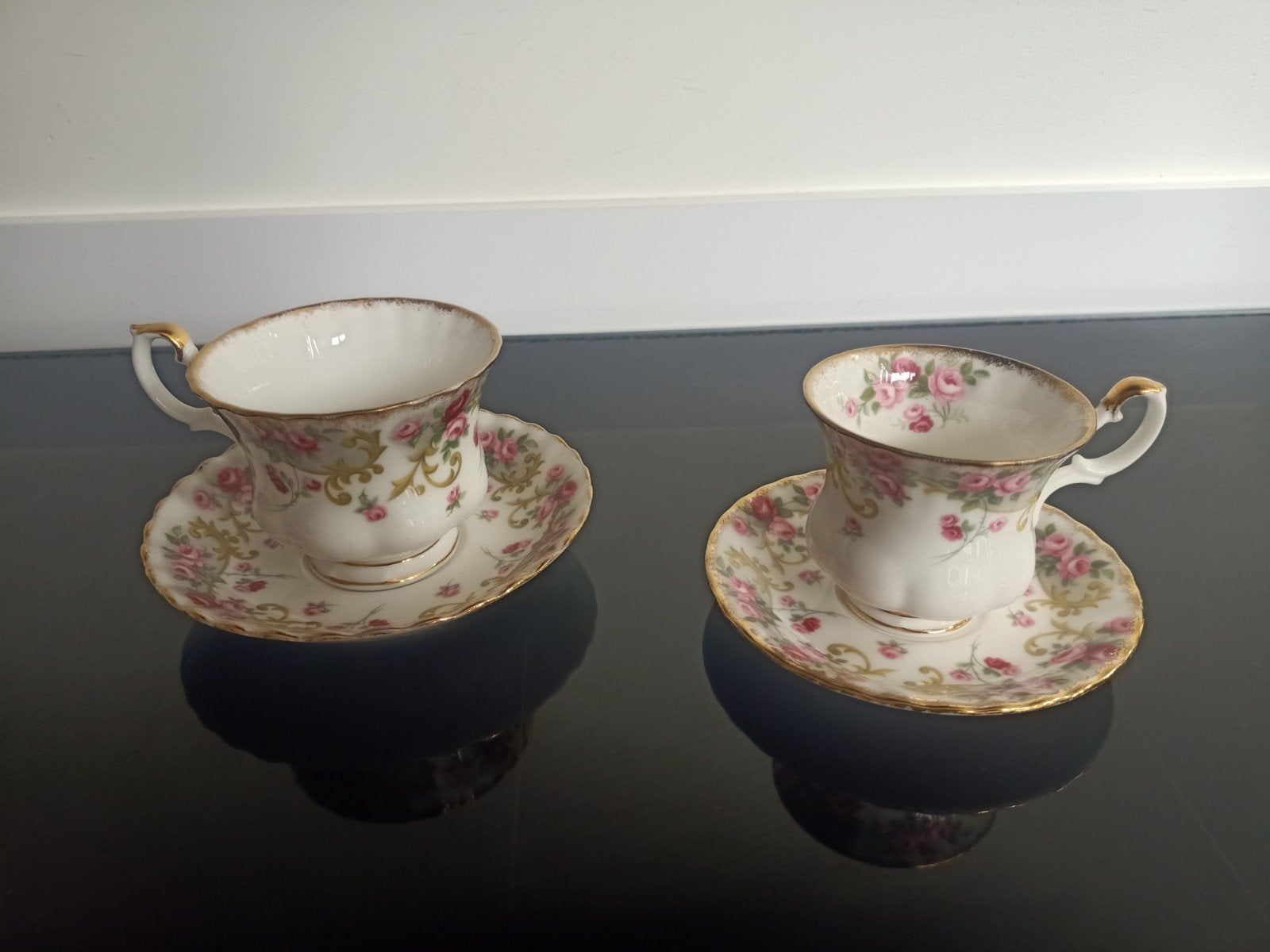Royal Albert Sheraton Series Rosemary theekopjes (2 stuks), Ophalen of Verzenden