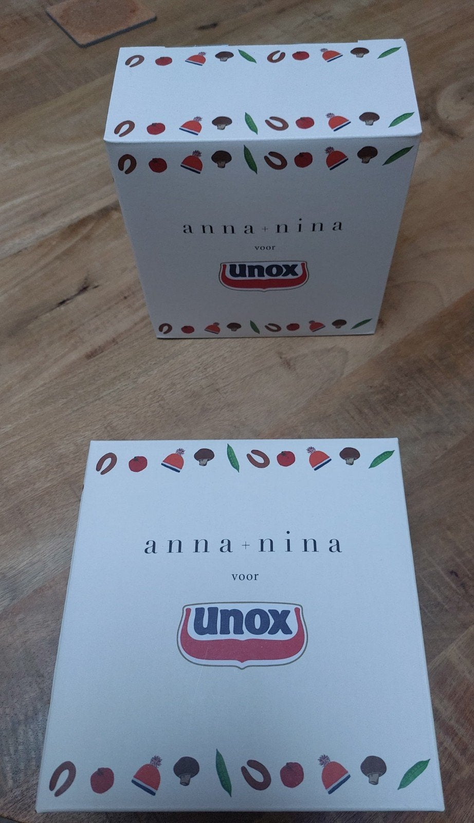 2x Anna + Nina voor Unox - Alles Loopt In De Soep Kom, Overige typen, Ophalen of Verzenden, Nieuw, Overige merken