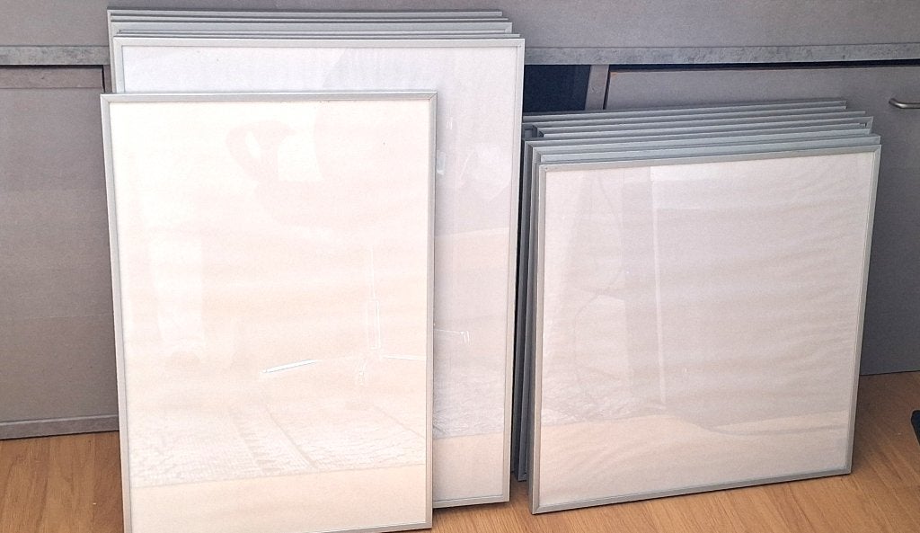 fotolijsten, Ophalen, Zilver, Metaal, Standaard fotolijst