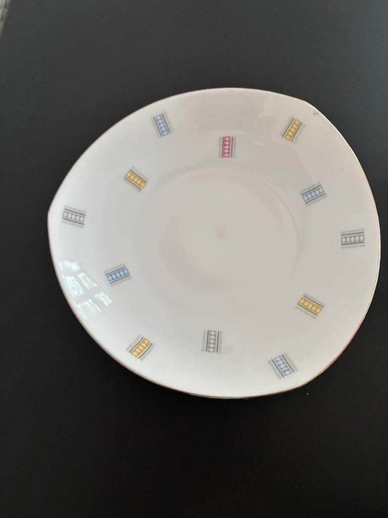 Bavaria Schumann Arzberg schaaltje met kleurrijk patroon, Antiek en Kunst, Ophalen of Verzenden