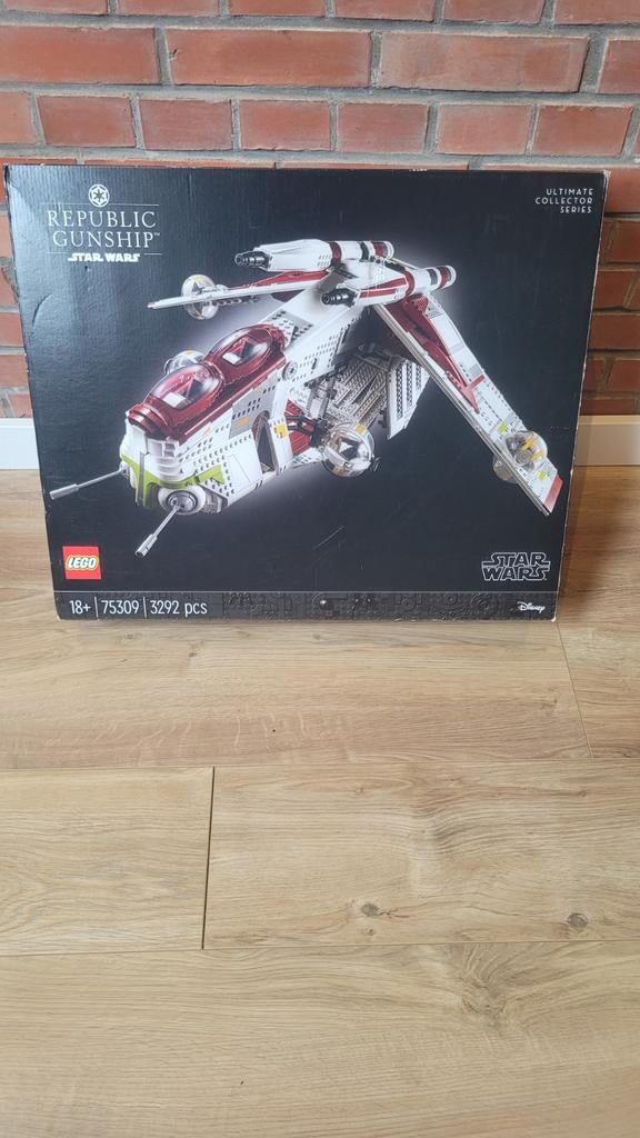 Lego UCS Rebuplic Gunship 75309, Kinderen en Baby's, Speelgoed | Duplo en Lego, Star Wars, Lego, Ophalen of Verzenden, Zo goed als nieuw