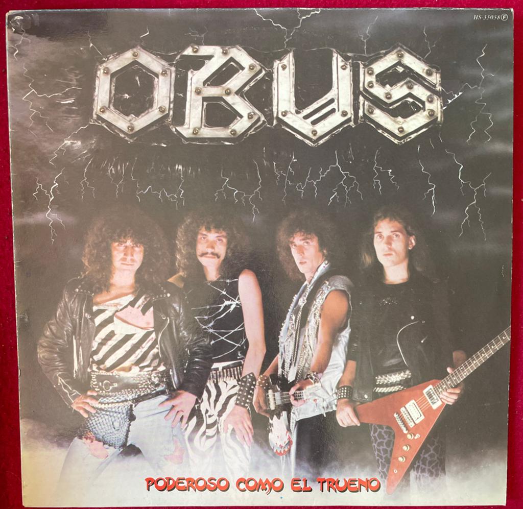 Obus - Poderoso Como El Trueno LP (1982) Chapa Discos, Ophalen of Verzenden, Gebruikt