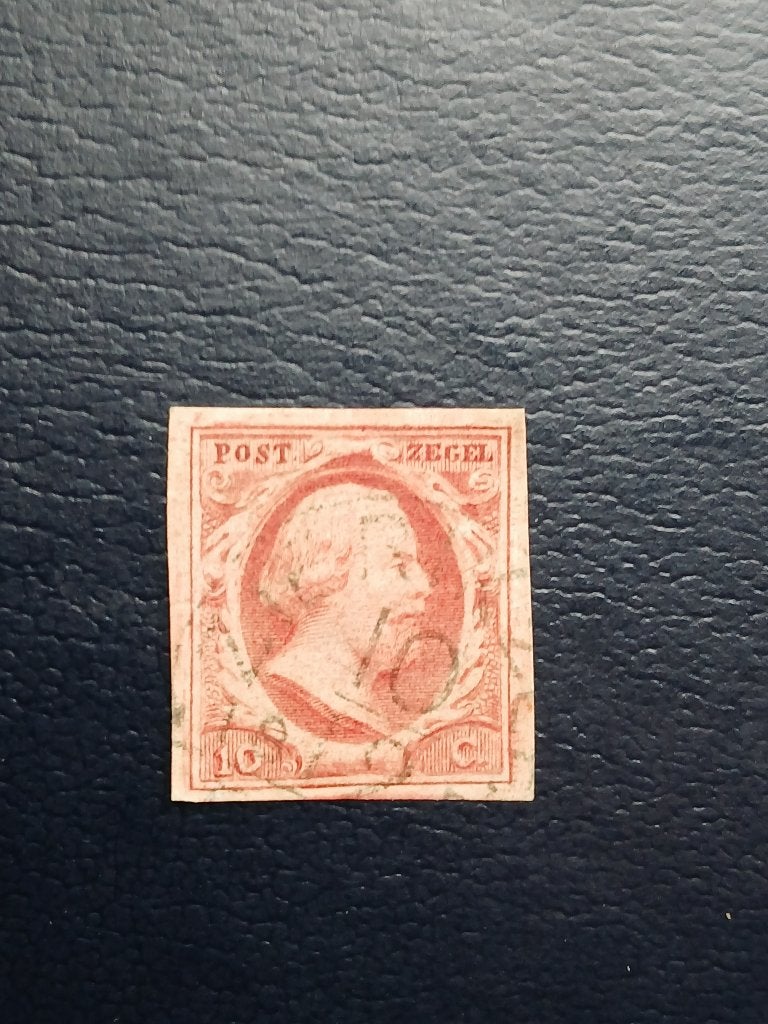 nvph 2, 10 ct Koning Willem III, Ophalen of Verzenden, T/m 1940, Gestempeld