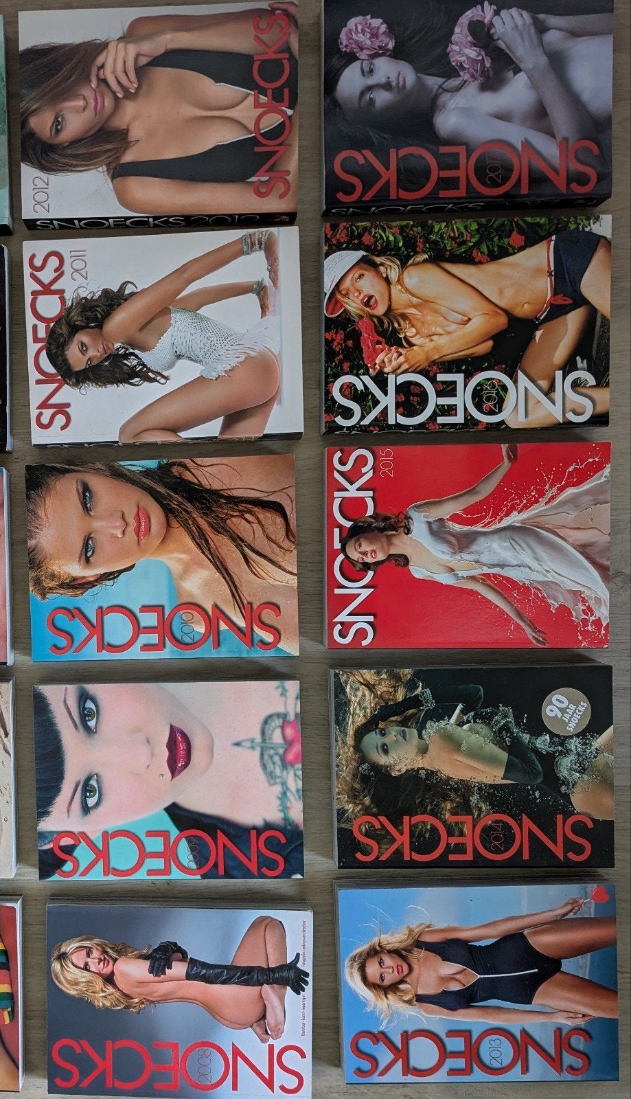 10x Snoecks 2008 tm 2017, Ophalen of Verzenden, Zo goed als nieuw
