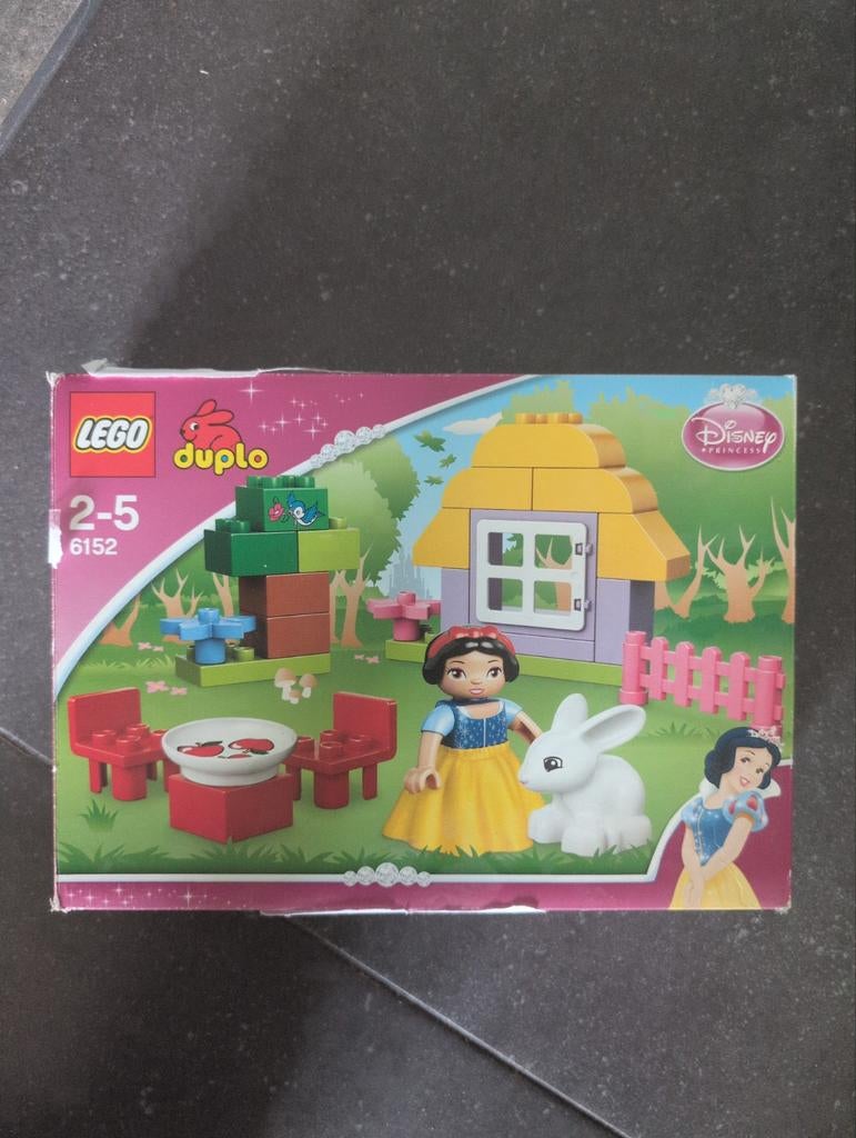 Duplo Sneeuwwitje en het konijntje (set 6152), Kinderen en Baby's, Speelgoed | Duplo en Lego, Ophalen of Verzenden, Zo goed als nieuw