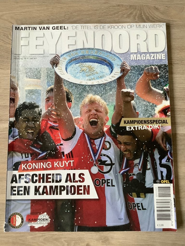 Feyenoord Magazine Kampioensspecial 16-17, Verzamelen, Ophalen of Verzenden, Zo goed als nieuw, Feyenoord, Boek of Tijdschrift
