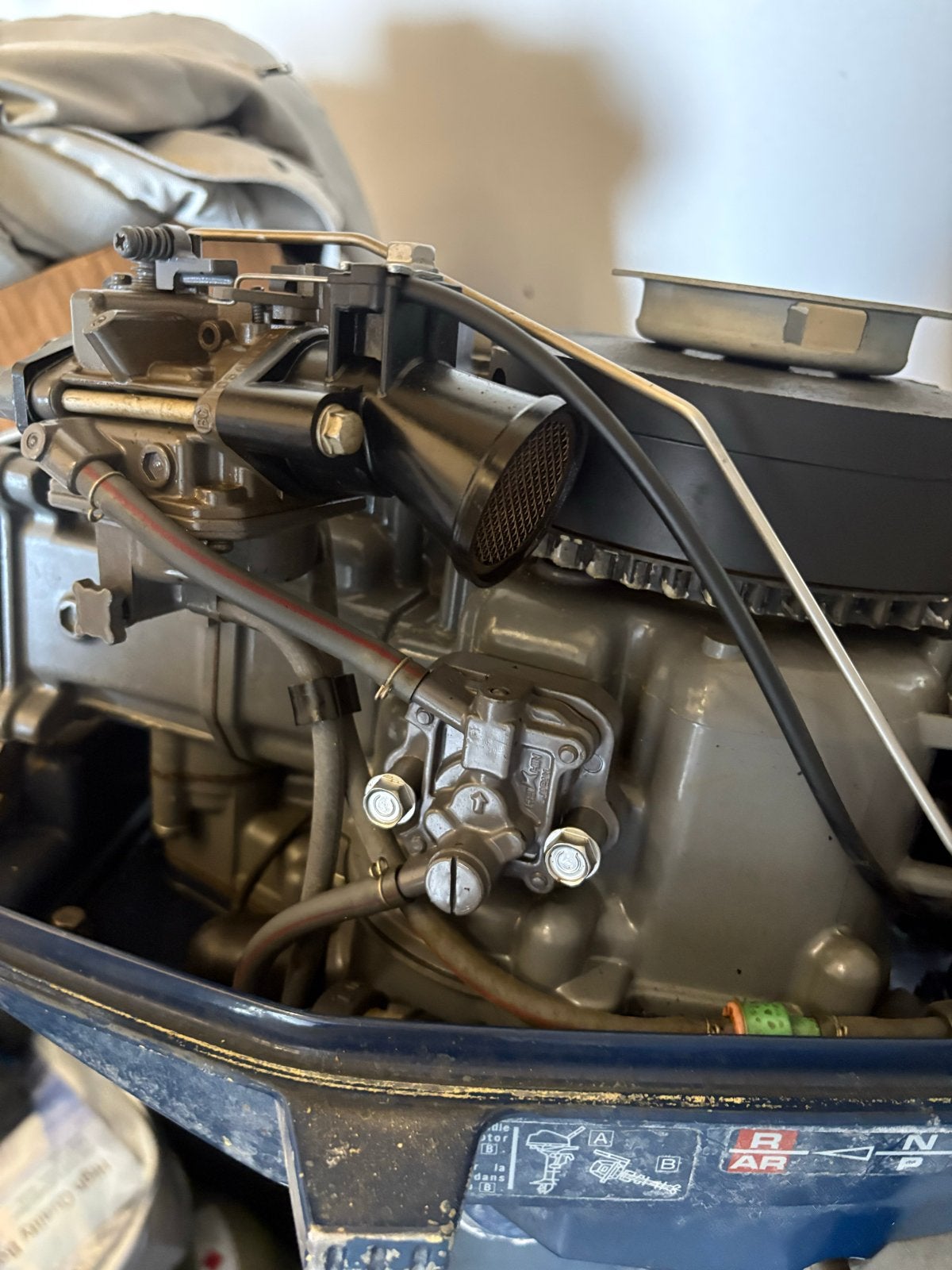 Honda 4takt 4 pk buitenboordmotor met externe tank, Ophalen, Gebruikt, Minder dan 5 pk, Viertaktmotor