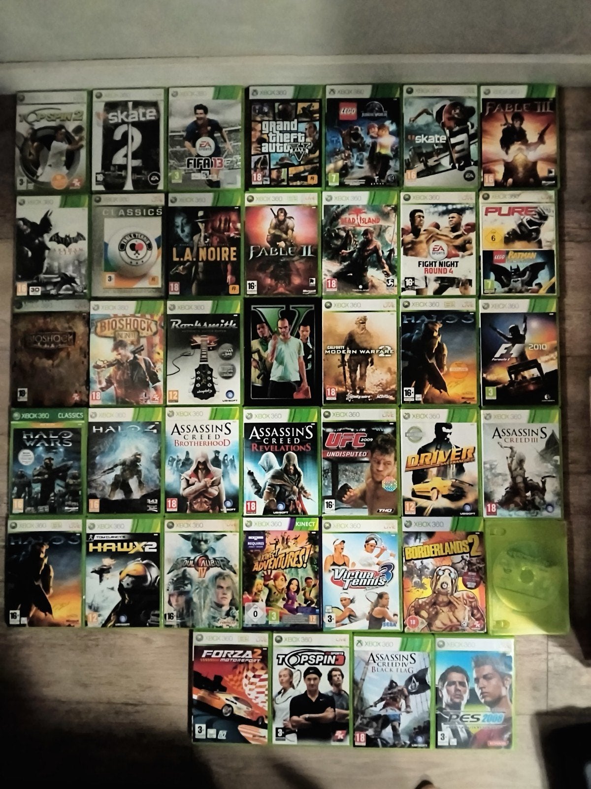 Diverse Xbox 360 games, Avontuur en Actie, 1 speler, Ophalen of Verzenden, Zo goed als nieuw
