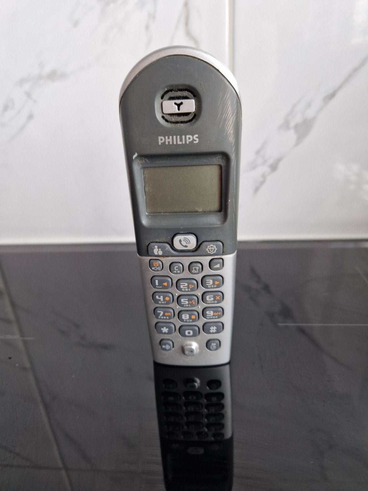 Philips Dect 215 draadloze telefoon met basisstation, Ophalen of Verzenden, Gebruikt, 1 handset