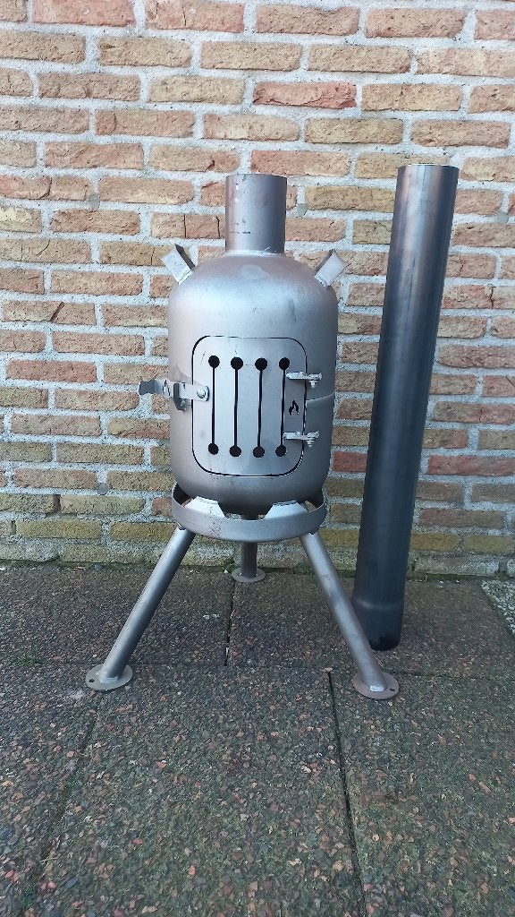 terraskachel tuinkachel vuurkorf tuinhaard, Ophalen of Verzenden, Nieuw