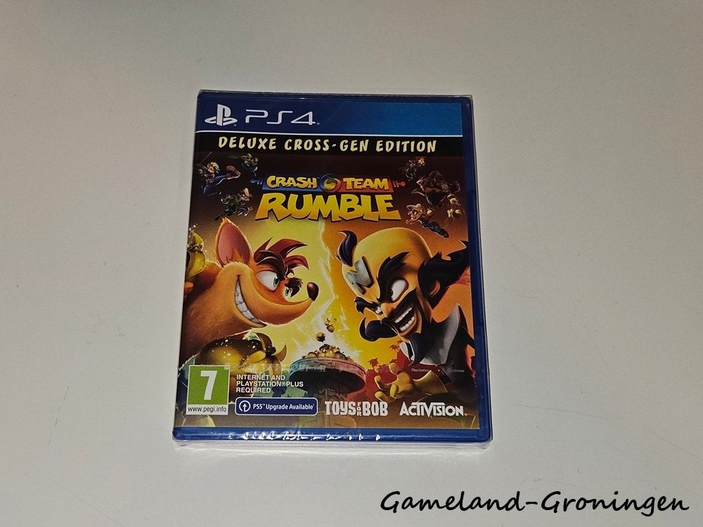 Crash Team Rumble - Deluxe Edition (PS4) GESEALD, -, -, 1 speler, Nieuw
