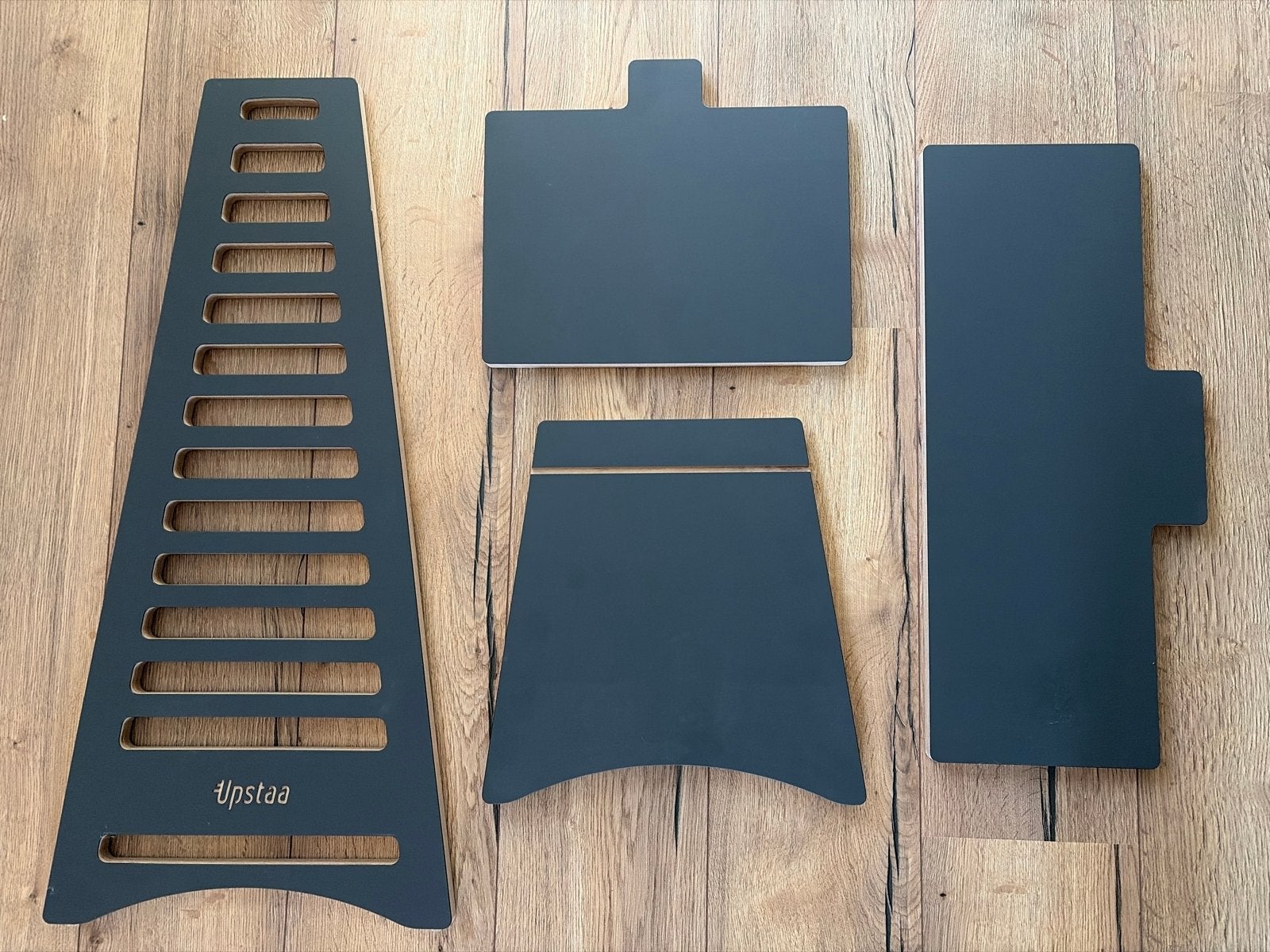 Upstaa Zit-sta bureau - Ergonomisch en verstelbaar, Huis en Inrichting, Zit-sta bureau, Hout, In hoogte verstelbaar, Ophalen of Verzenden