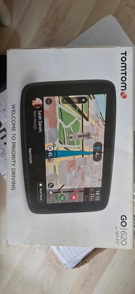 TomTom GO 6200 GPS SIM Navigatiesysteem Wi-Fi, Ophalen, Zo goed als nieuw