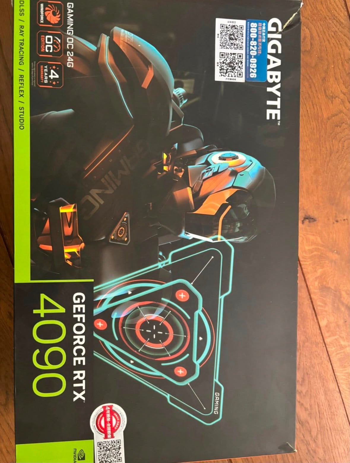 RTX 4090 GIGABYTE GAMING zonder VRAM, Ophalen of Verzenden, GDDR6, PCI