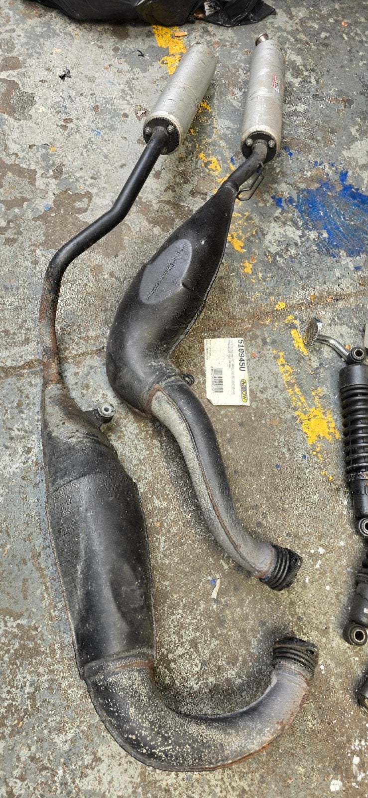 Aprilia rs250 uitlaten, Motoren, Particulier