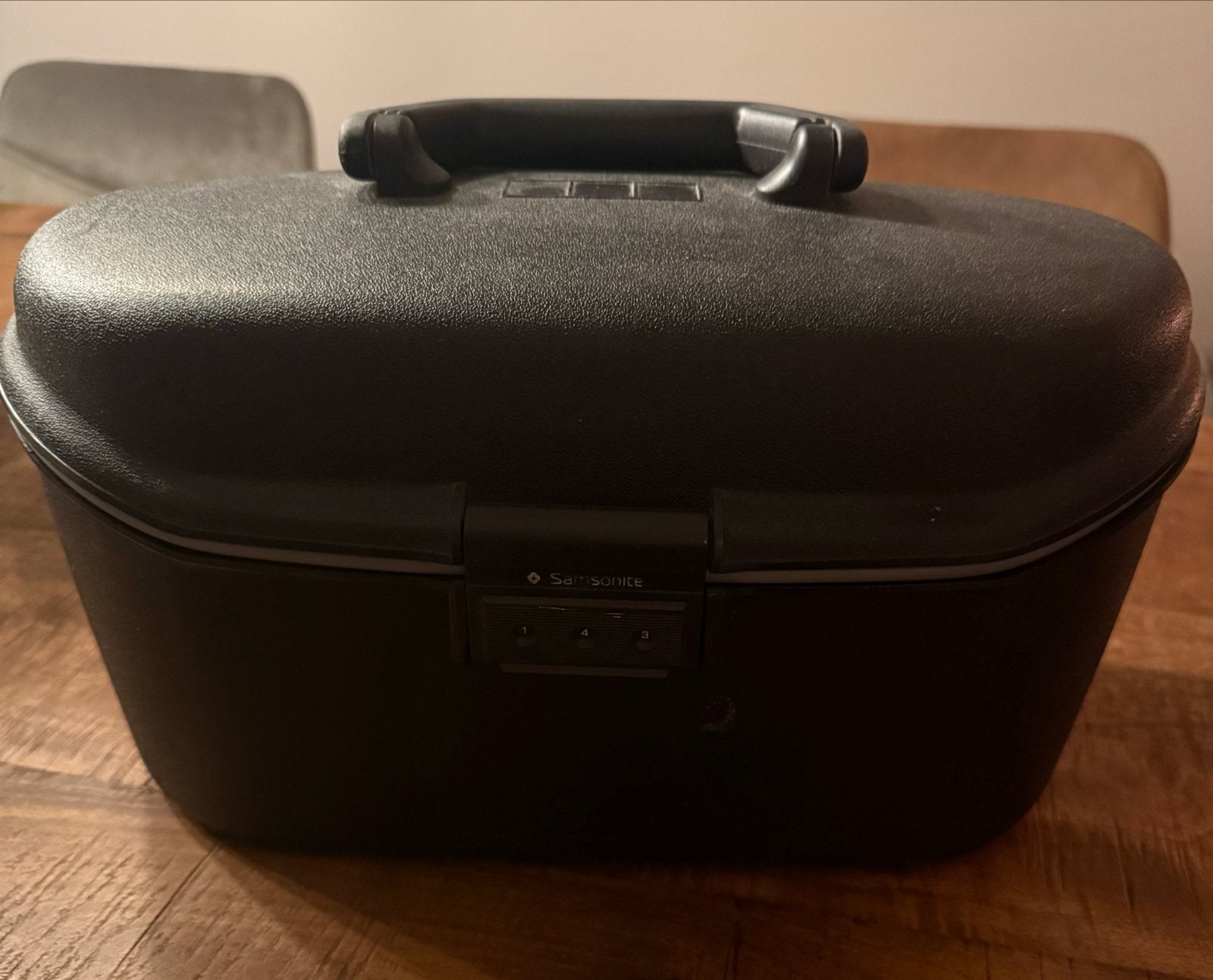 Samsonite Hardcase Zwart met Cijferslot, Ophalen, Gebruikt, Zwart, Met slot