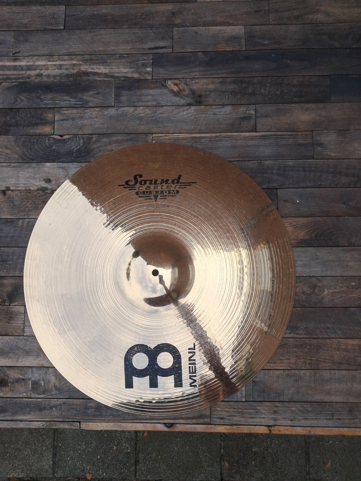Meinl Soundcaster Custom 20 inch Medium Ride bekken, Ophalen of Verzenden