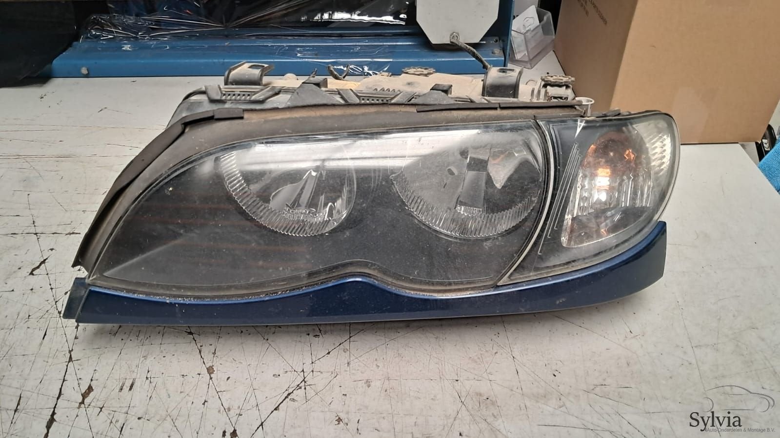 Koplamp links H7 H7  BMW 3 serie E46 Sedan Touring Facelift, Auto-onderdelen, Gebruikt, -, -, Ophalen of Verzenden