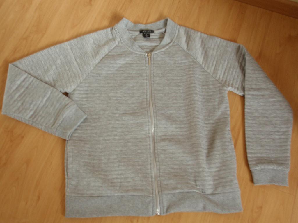 Amisu - grijs sweat vest maat L, Maat 42/44 (L), Ophalen of Verzenden, Zo goed als nieuw, Grijs