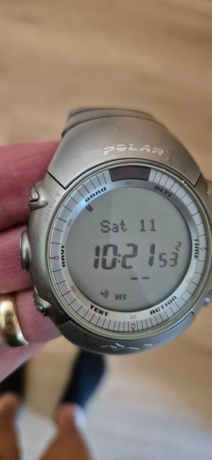 sporthorloge, Ophalen, Gebruikt, Polar