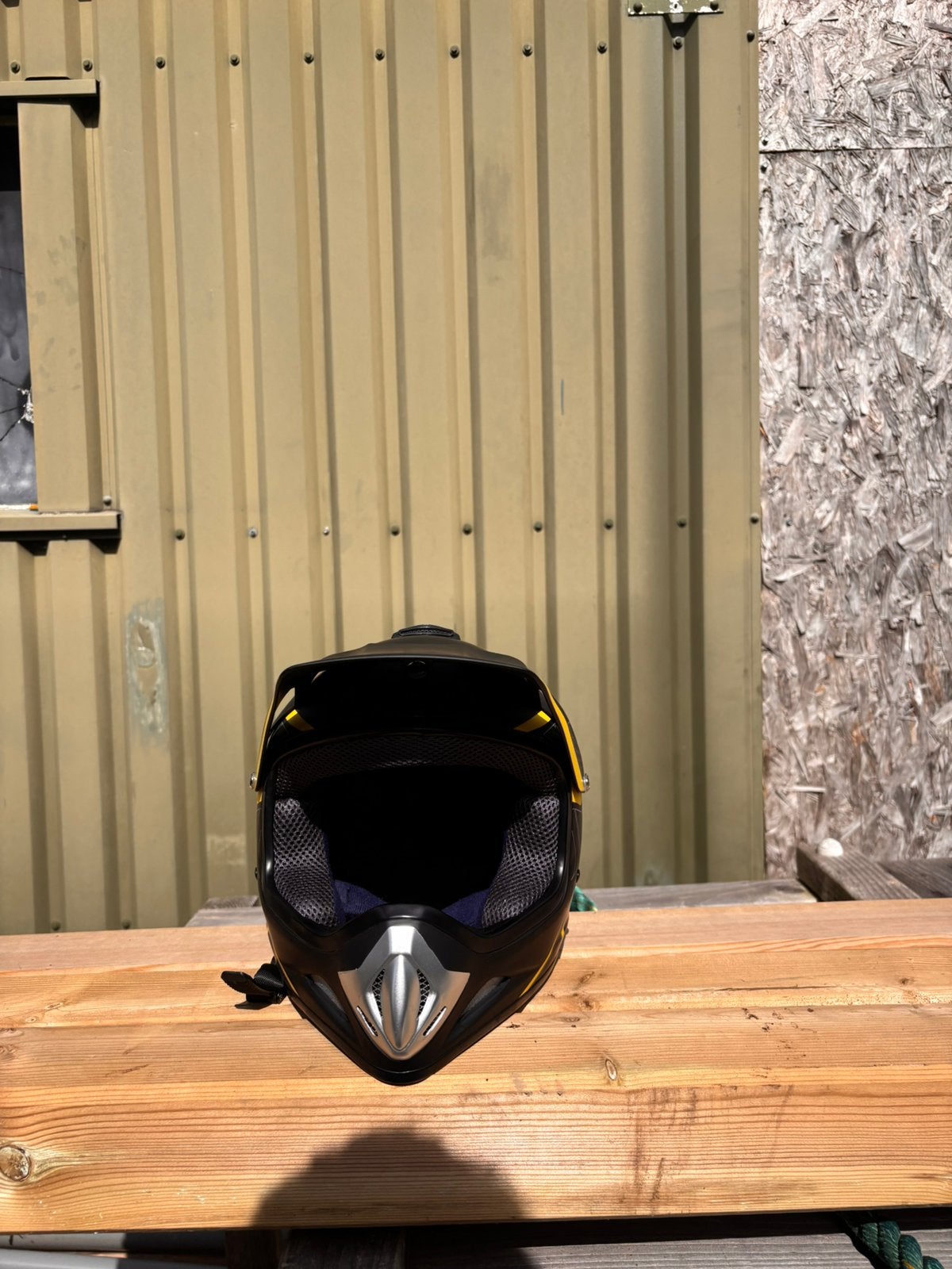 Crossmotorhelm te koop (alleen ophalen), XS, Kinderen, Offroadhelm, Tweedehands