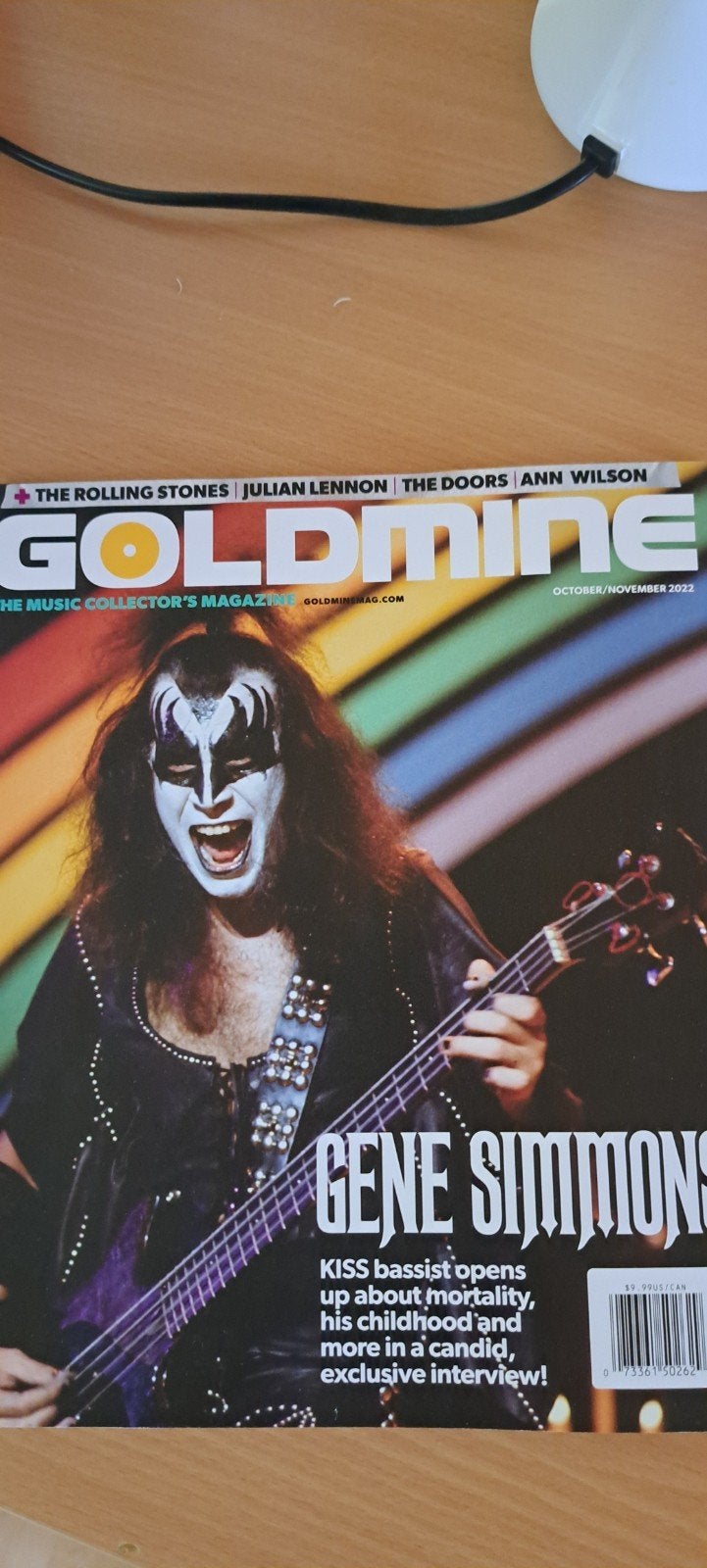 Goldmine Magazine Okt/Nov 2022 - Gene Simmons (KISS), Ophalen of Verzenden, Zo goed als nieuw