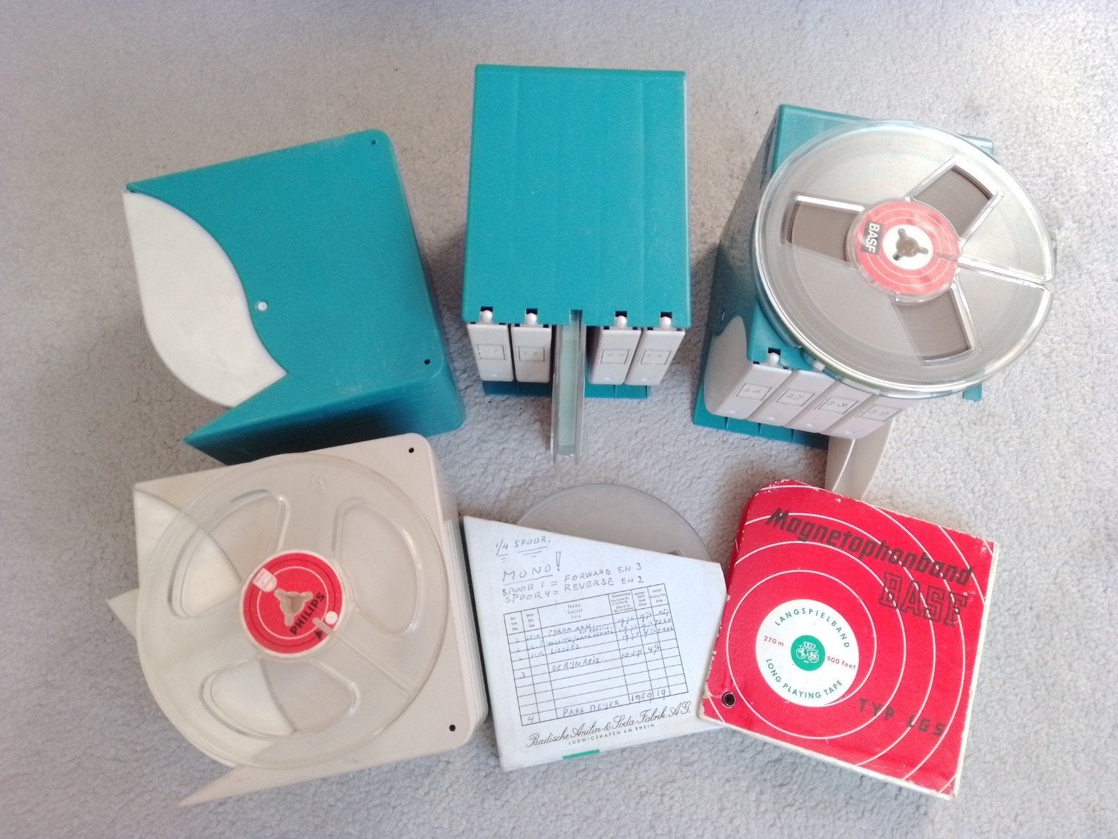Banden voor bandrecorder, Audio, Tv en Foto, Bandrecorders, Ophalen of Verzenden, Onderdeel, Met banden