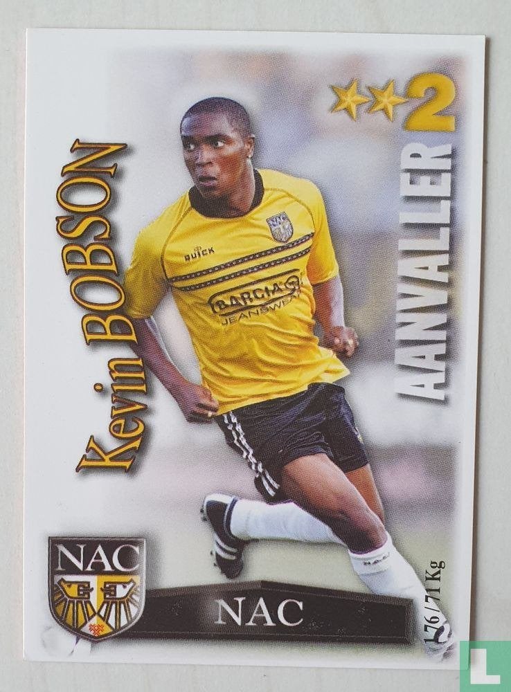 All Stars 2003 NAC - Kevin Bobson, Ophalen of Verzenden, Nieuw, NAC Breda, Spelerskaart