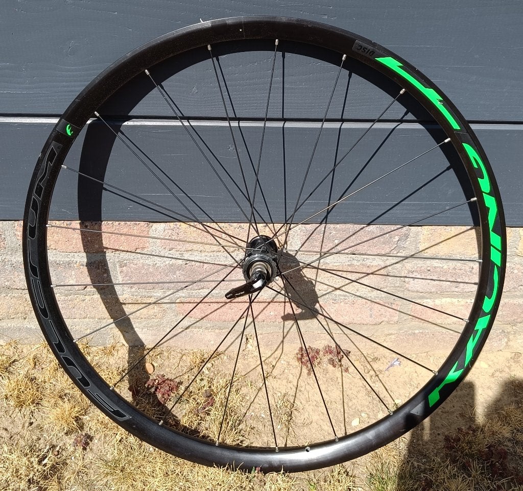 Voorwiel FulcrumRacing TT Disc., Fietsen en Brommers, Fietsonderdelen, Wiel, DT Swiss, Ophalen of Verzenden, Zo goed als nieuw