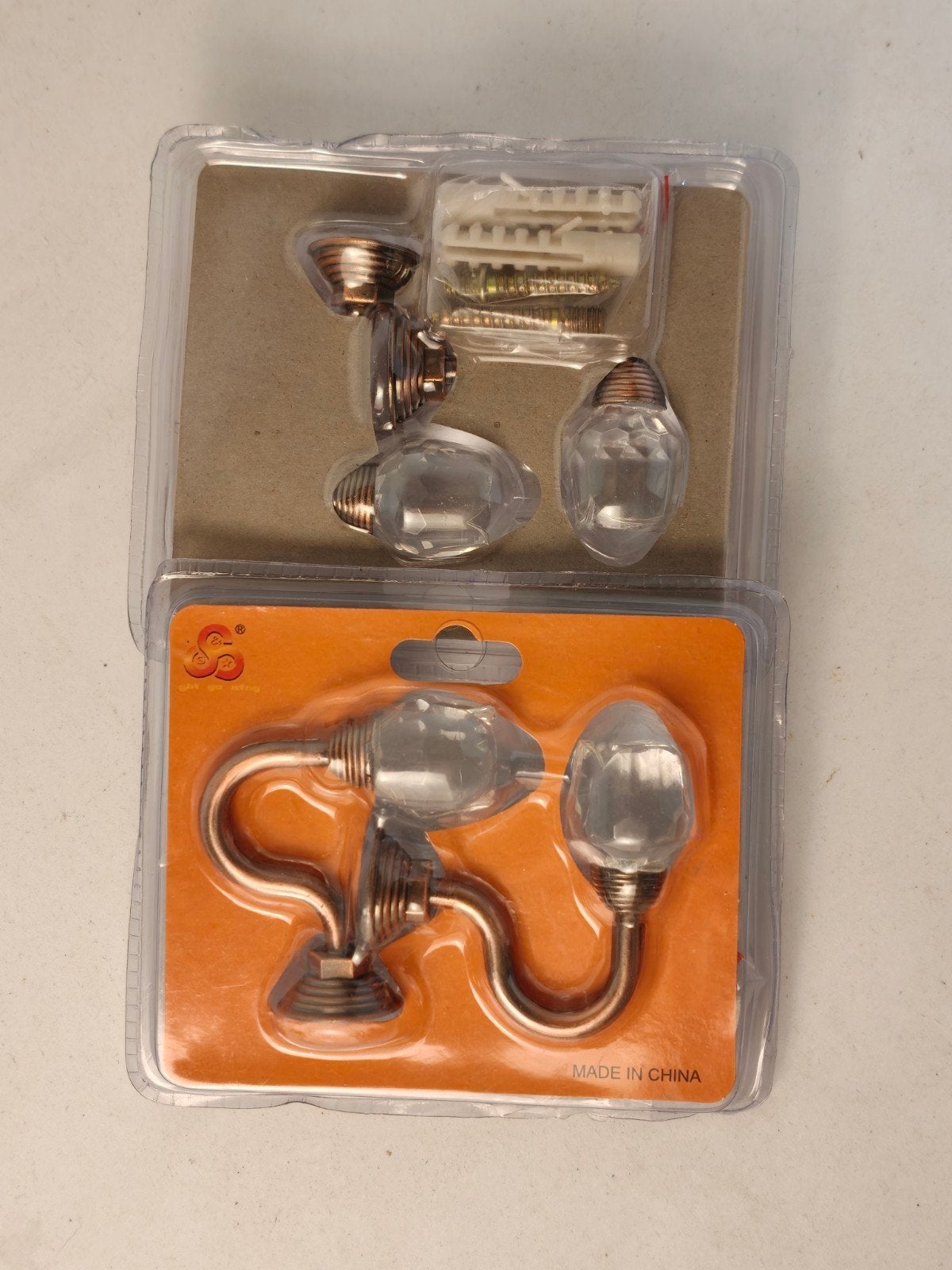 4 gordijn hangers en bijpassende touwen, Ophalen of Verzenden, Nieuw, Overige materialen
