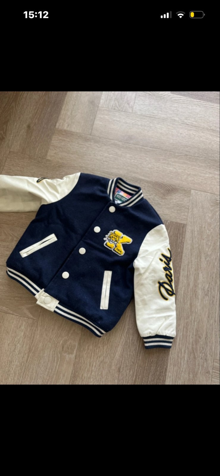 Kenzo Kids Varsity Jas - Zo goed als nieuw, Ophalen of Verzenden, Zo goed als nieuw, Jongen of Meisje