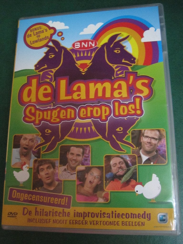 De Lama's - Spugen erop Los, Stand-up of Theatershow, Alle leeftijden, De Lama's, Zo goed als nieuw