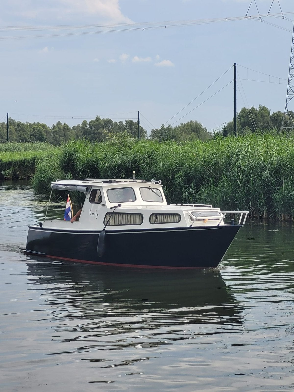 Peereboom kajuit boot goed onderhouden, Ophalen, Zo goed als nieuw