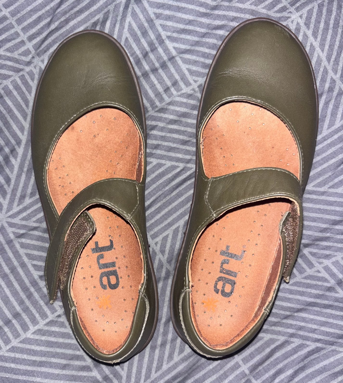 Art leren schoenen 39, Ophalen of Verzenden, Zo goed als nieuw, Sandalen of Muiltjes