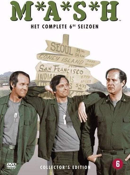 MASH (serie 6) nog ingesealde fabrieksverpakking, Cd's en Dvd's, Dvd's | Tv en Series, Alle leeftijden, Ophalen of Verzenden, Zo goed als nieuw
