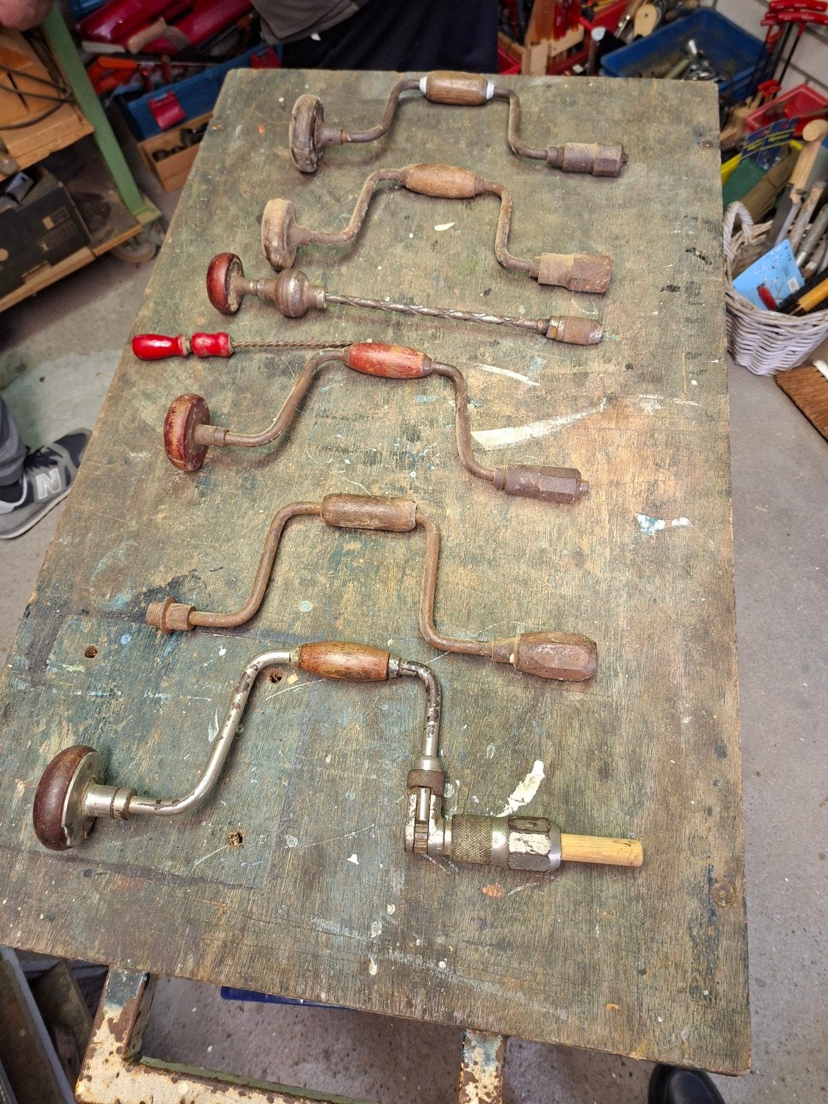 Oude Handboren - Vintage Gereedschap, Ophalen