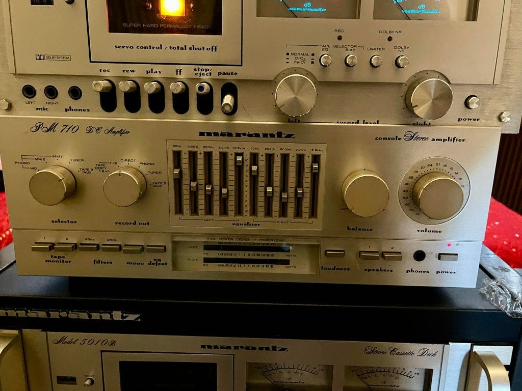 MARANTZ PM 710, Ophalen of Verzenden, Zo goed als nieuw, 60 tot 120 watt, Marantz
