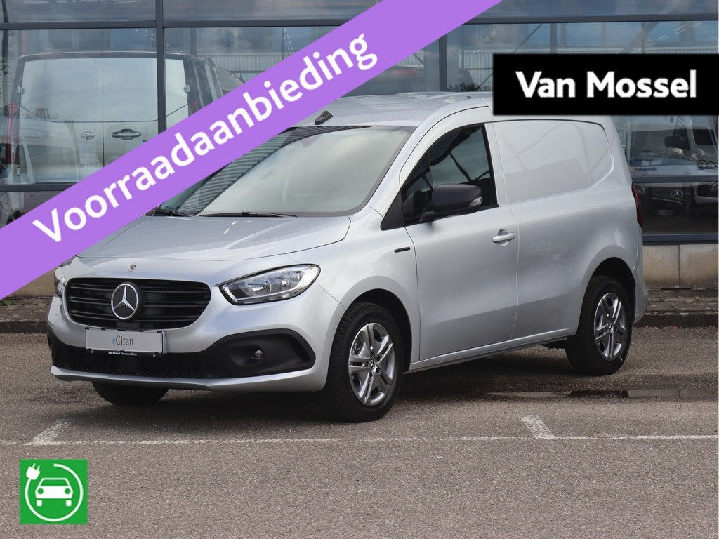 Mercedes-Benz eCitan 112 Pro L1 51 kWh, Automatische klimaatregeling, Zwart, 24 maanden, 122 pk