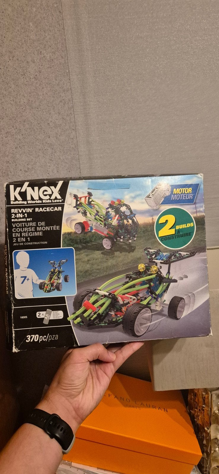 K'nex Revvin racecar 2-in-1 bouwset, Ophalen of Verzenden, Nieuw, K'nex