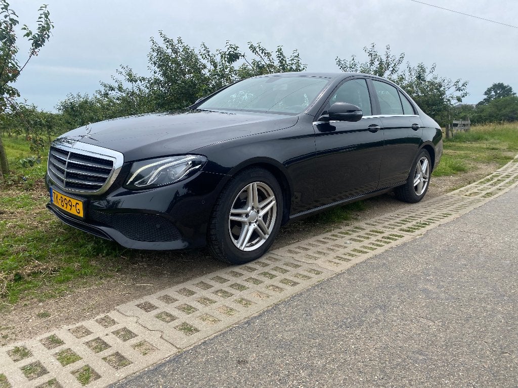 Mercedes-Benz E-Klasse E200 d 150pk 9G-TRONIC 2018 Incl Btw, Automaat, Navigatiesysteem, Achterwielaandrijving, Zwart