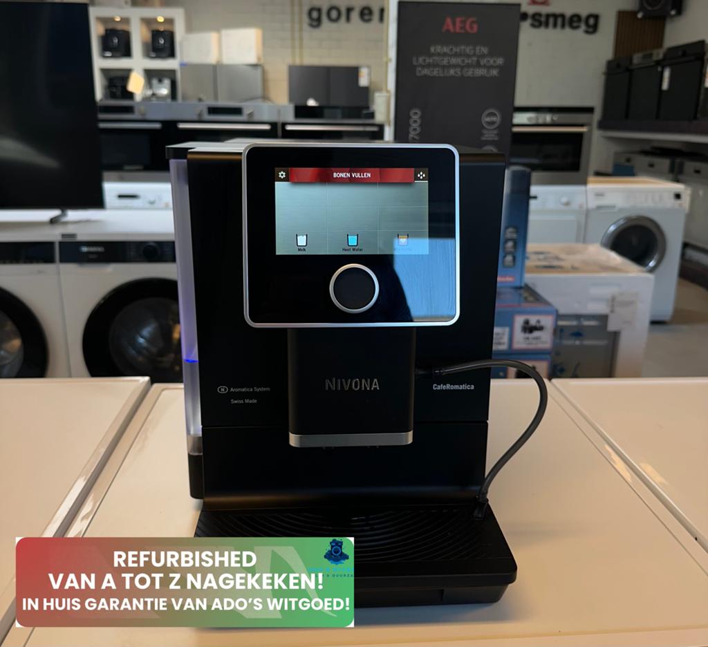 NIVONA CafeRomatica NICR 960 KOFFIEMACHINE Spumatore Duo, Info@adoswitgoed.nl, Kamerlingh Onnestraat 8, Wijchen, Ophalen of Verzenden