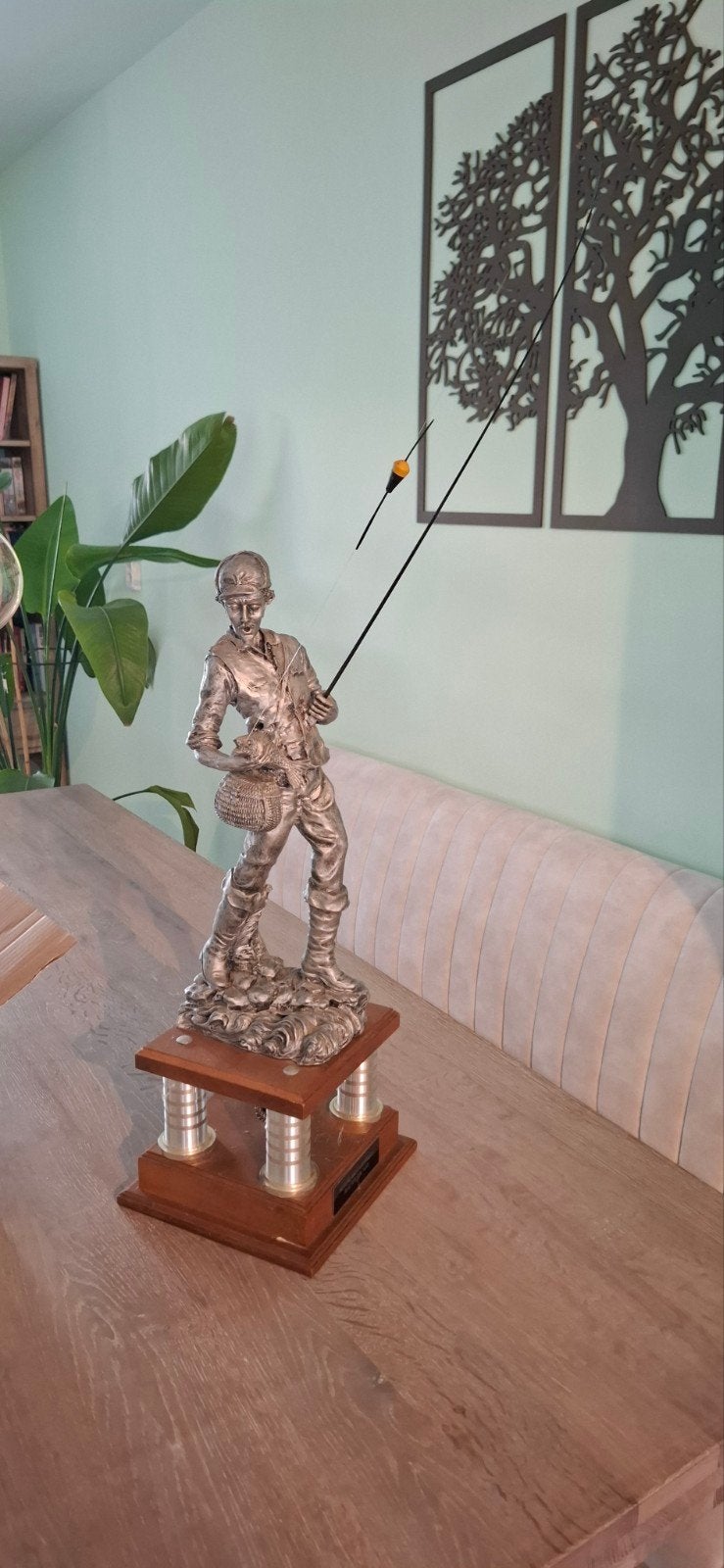 Officiële beker Nederlands kampioen vissen - 75 cm, Ophalen of Verzenden