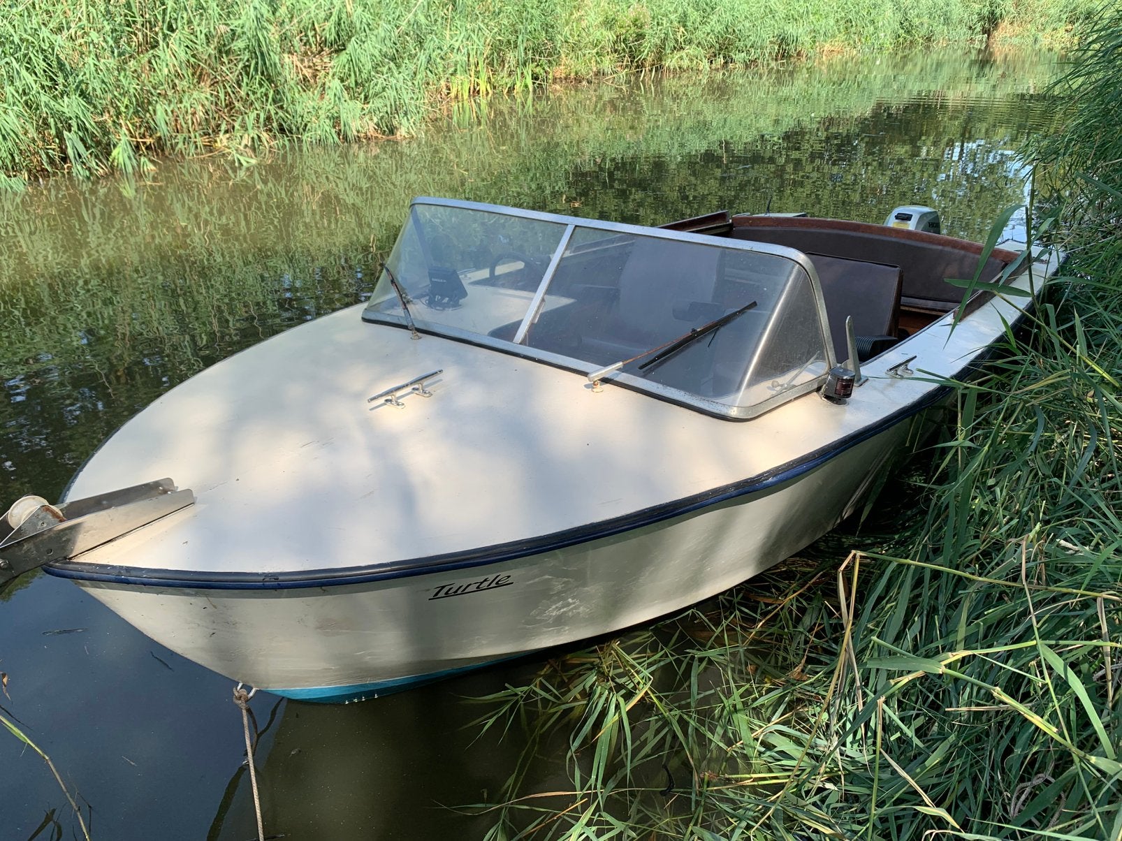 Coronet 16 convertible met honda 8pk 4takt opknapper, Watersport en Boten, Gebruikt, Buitenboordmotor, Kussenset, Hout