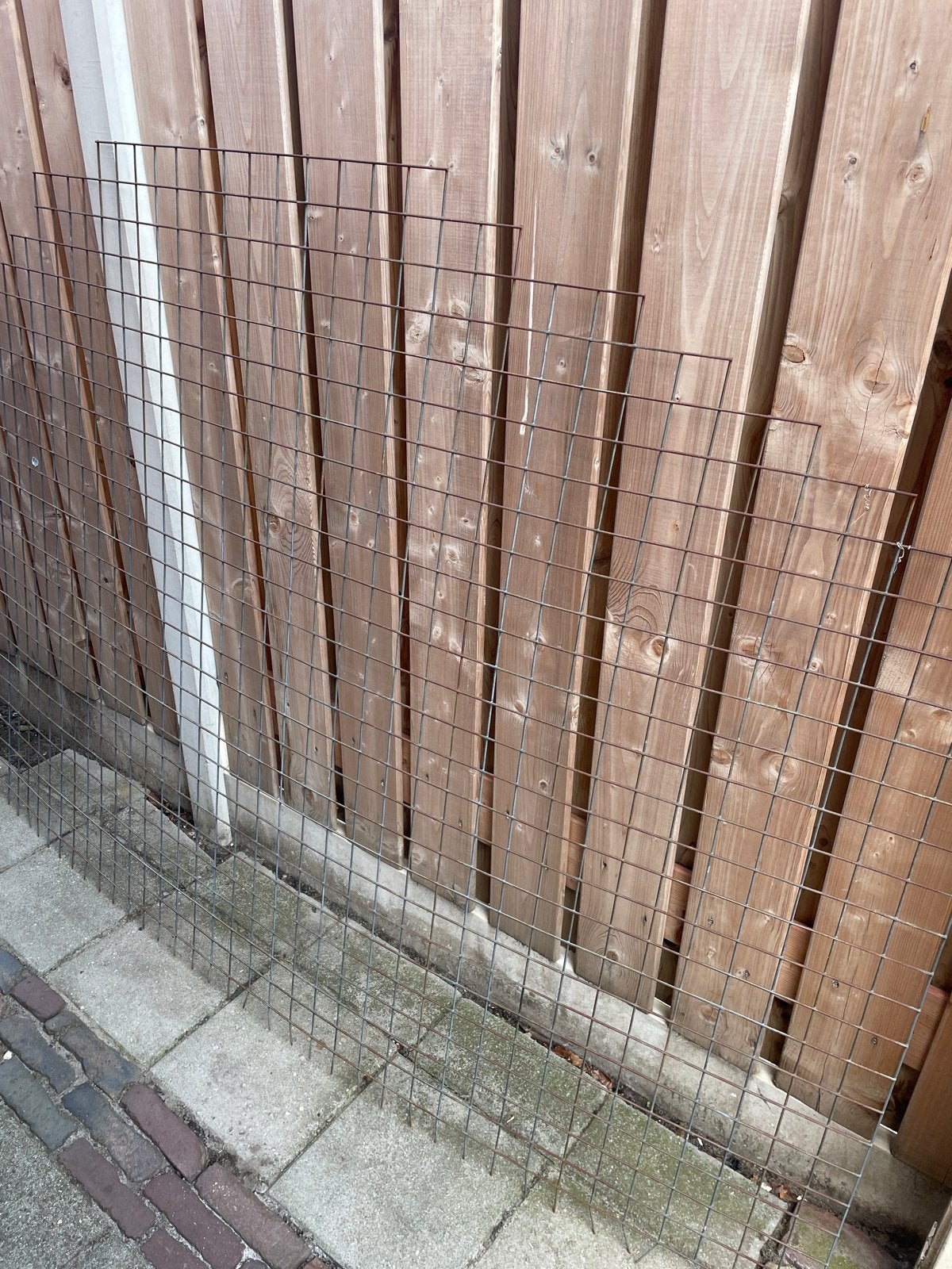 Betongaas panelen - Diverse hoogtes, 202 cm breed, Tuin en Terras, Gaas en Draad, Ophalen of Verzenden, Gebruikt, Minder dan 10 meter
