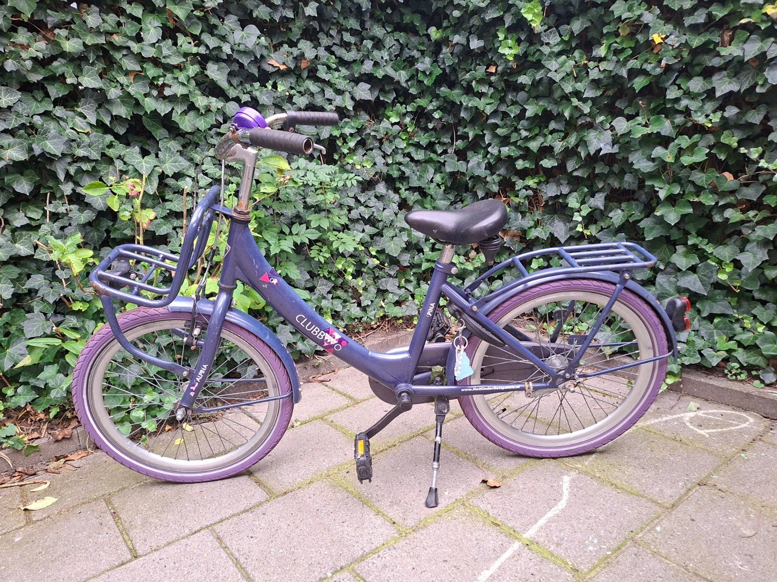 Kinderfiets Alpina Clubbino 20 inch met voordrager, Fietsen en Brommers, Ophalen, Terugtraprem, Gebruikt, Clubbino