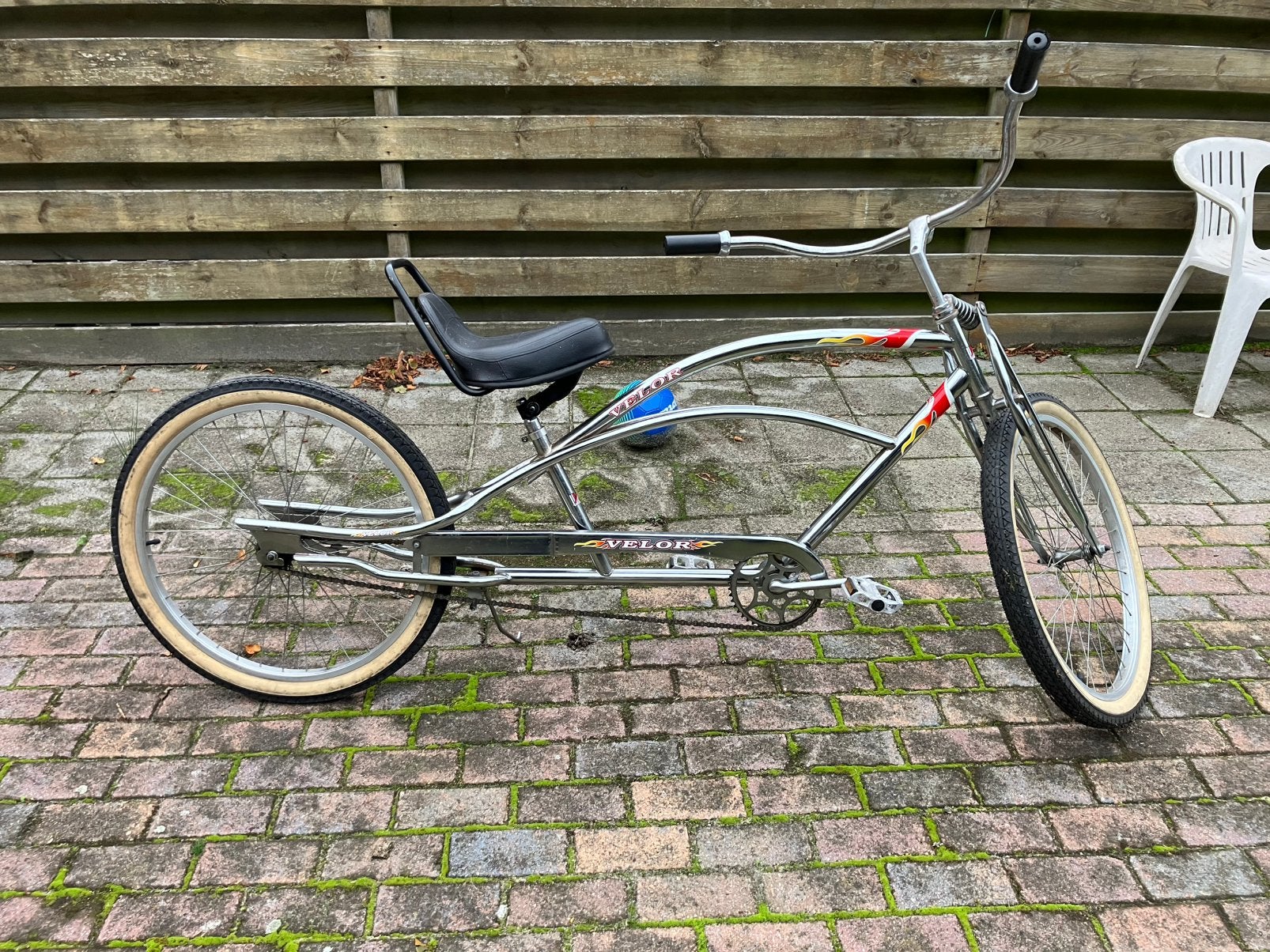Velor Lowrider fiets volwassenen, Ophalen, Zo goed als nieuw