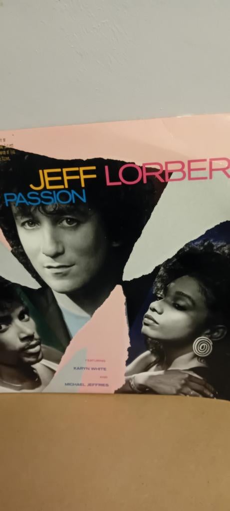 Lp Jeff Lorber - Passion.met oa Karyn White, Ophalen of Verzenden, Zo goed als nieuw