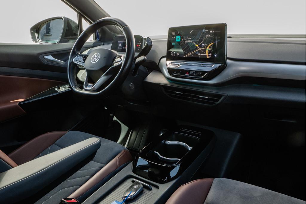 Volkswagen ID.4 First Pro 77 kWh SOH 89% Trekhaak/ Stoel-stu, Automaat, Achterwielaandrijving, Gebruikt, Zwart